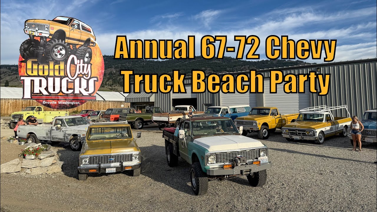 ￼Gold city Trucks beach party 2025 !! North central Washington !