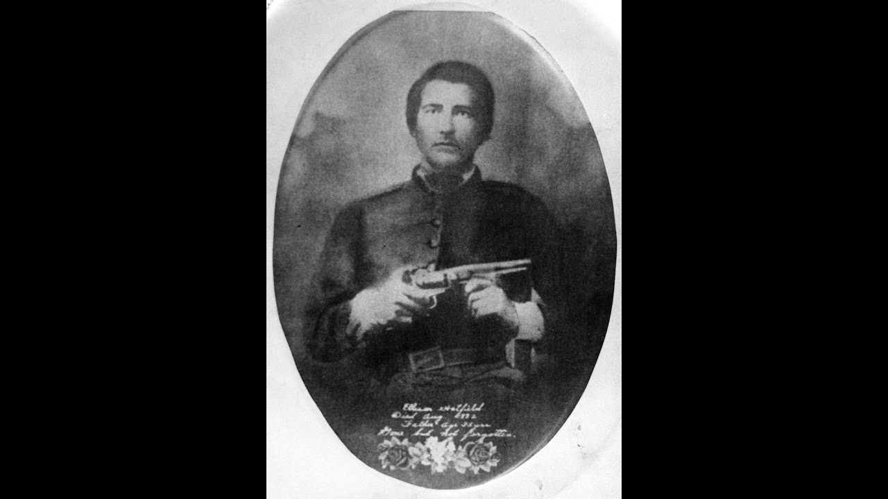 Visiting Ellison Hatfield, Devil Anse Hatfield's murdered brother (another rainy day video)