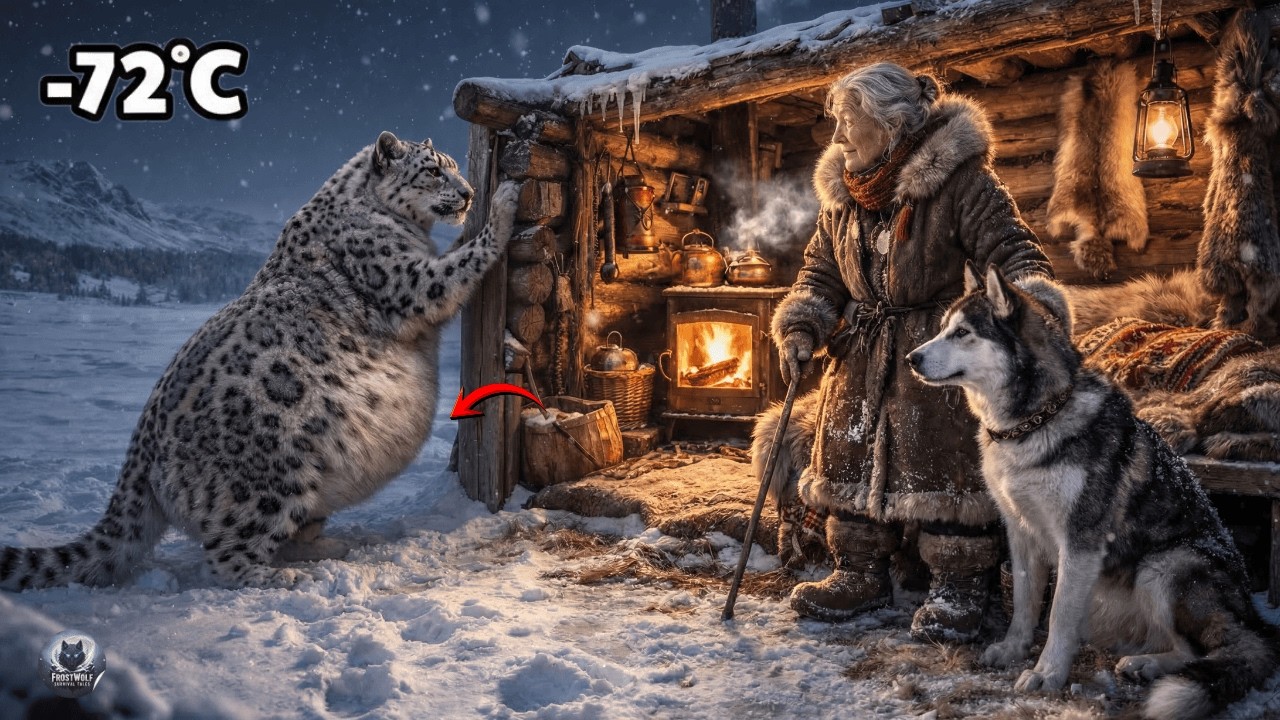 A 70-Year-Old Woman Shelters a Snow Leopard in a Blizzard | Altai Survival Story