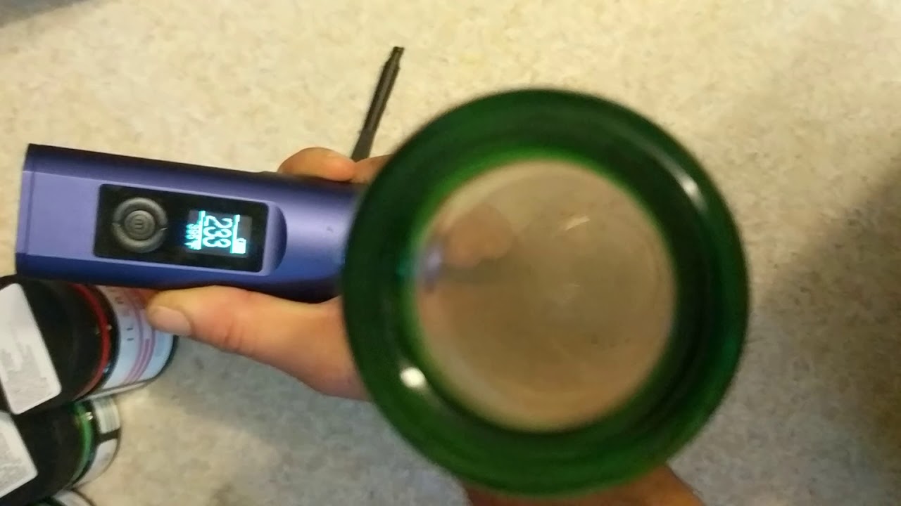 Solo ll with water pipe attachment demo - pacannabisreview@gmail.com