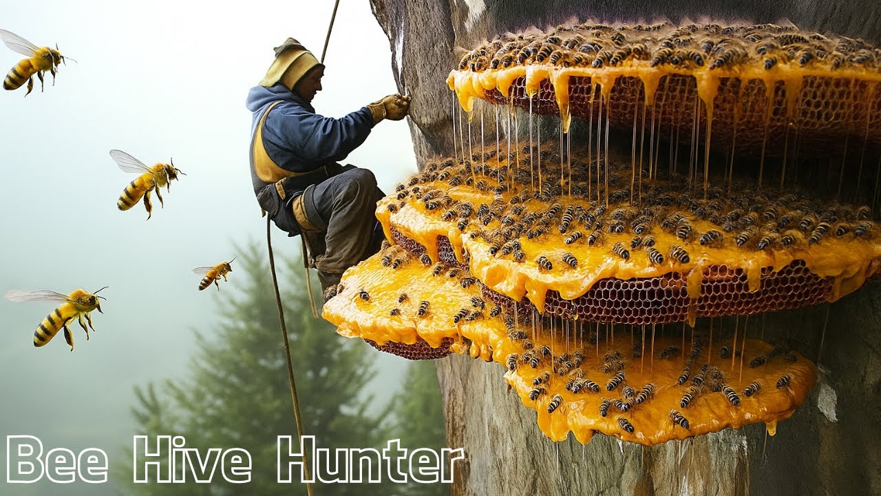 Discover the Process of Hunting Wild Honey in Vietnam