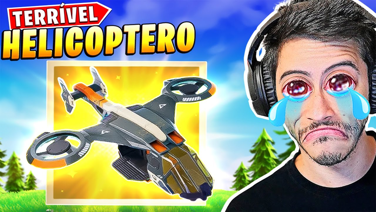 A EPIC ACABOU COM O HELICÓPTERO!