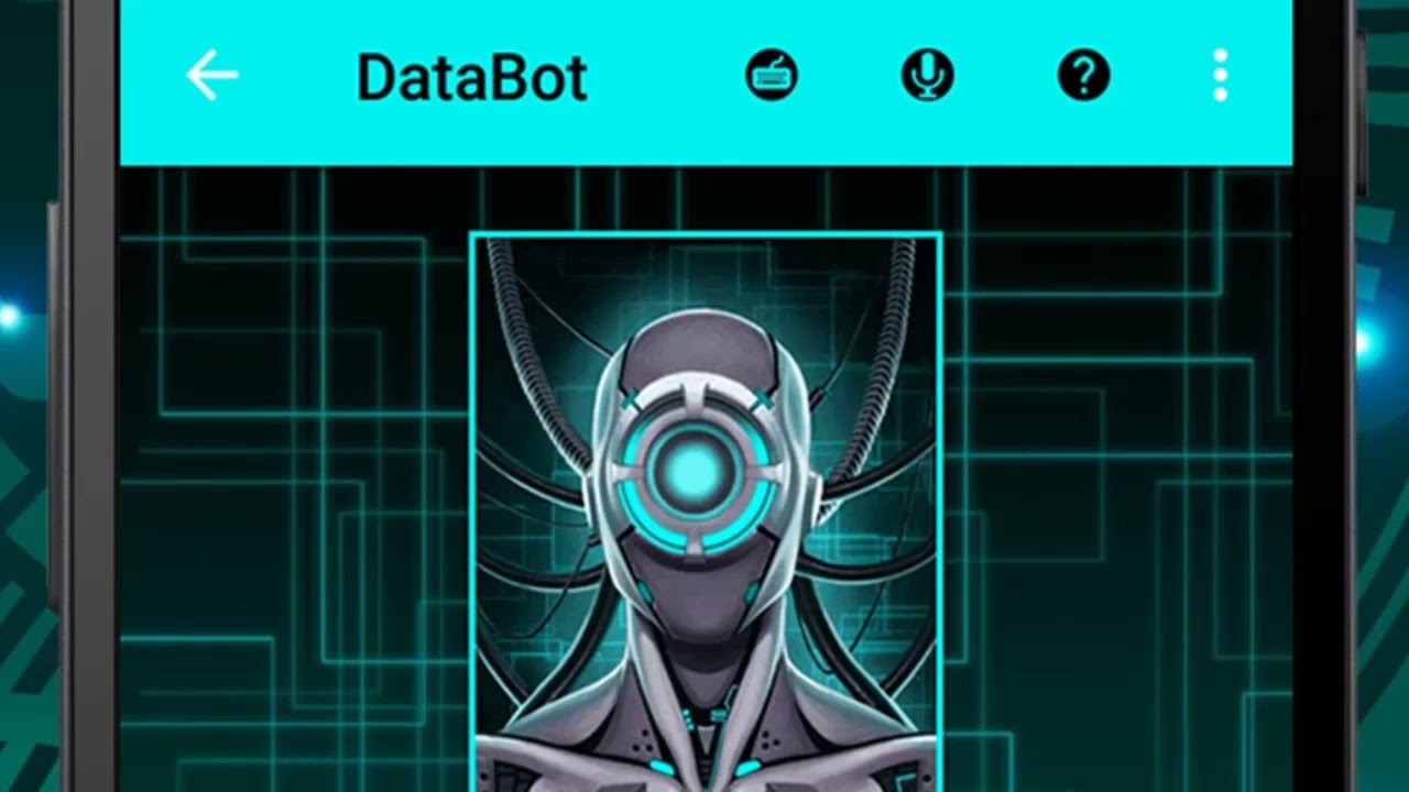 Artificial Intelligence Android Apps - Voice Assistant - DataBot AI