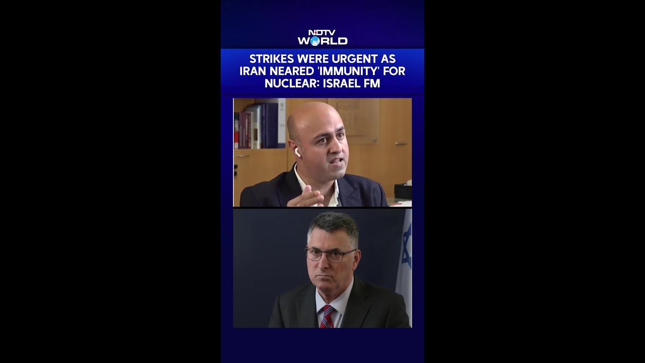 What Was The Urgency To Eliminate Khamenei? Israeli Foreign Minister Responds