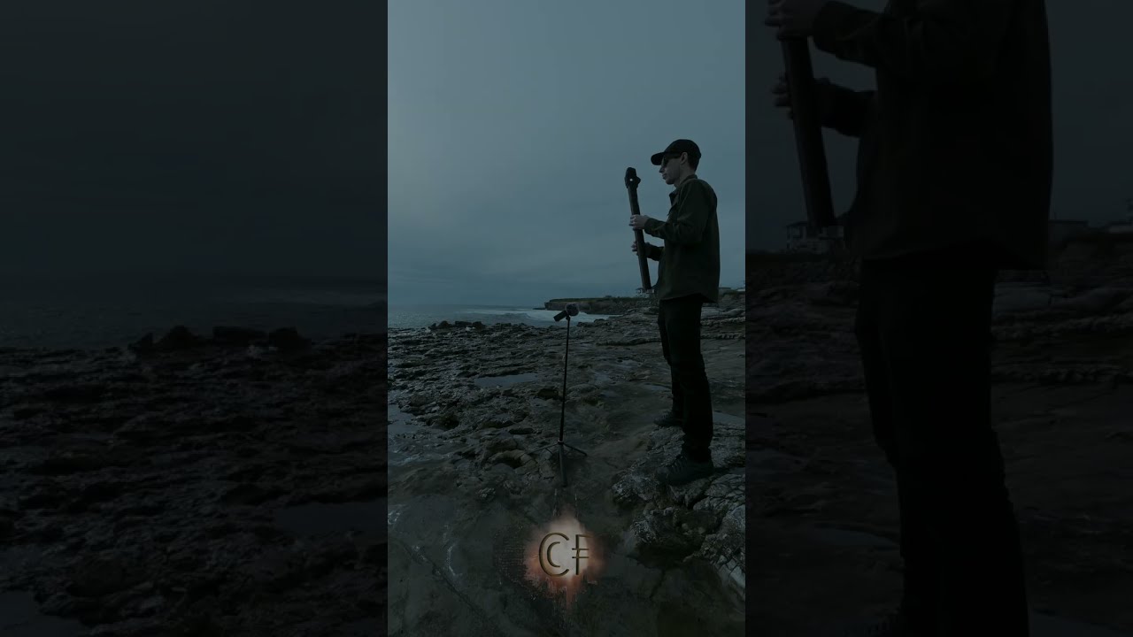 Drone Flute Improvisation at West Cliff Santa Cruz, CA