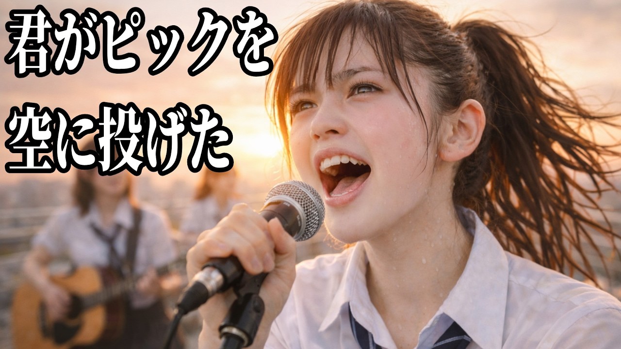 君がピックを空に投げた｜You Threw Your Pick Into the Sky