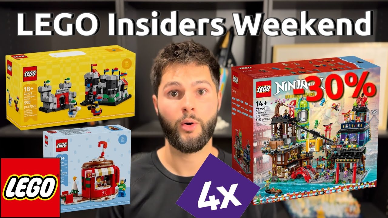 Информация о выходных LEGO Insiders утекла! Как получить все скидки
