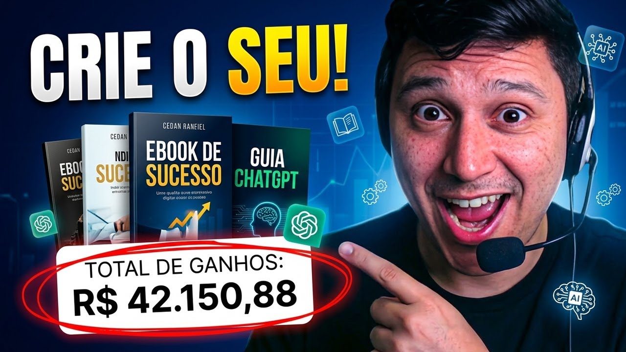 O Segredo para Criar um Ebook de SUCESSO com ChatGPT em 2026