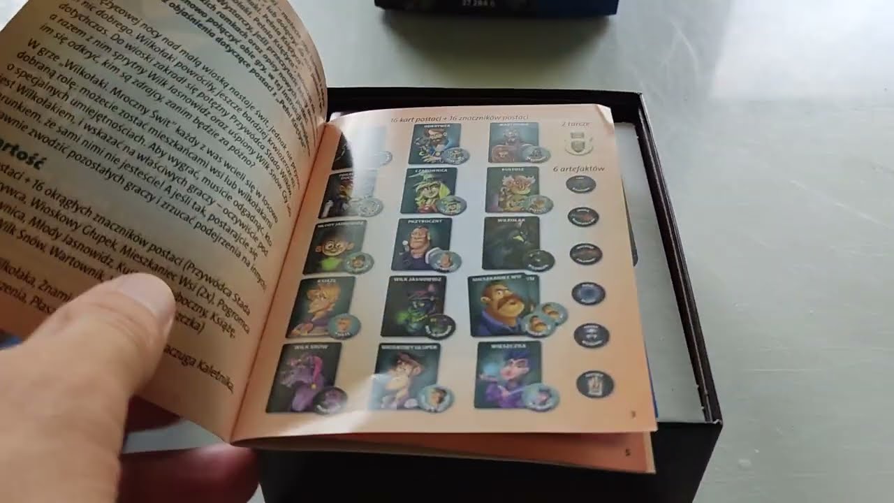 Wilkołaki Mroczny świt - unboxing