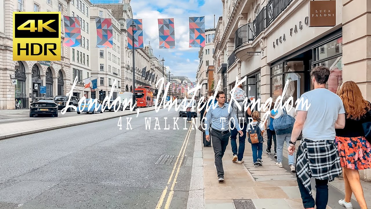 Walking Tour: Piccadilly to Carnaby Street 🇬🇧 | London West End in 4K HDR