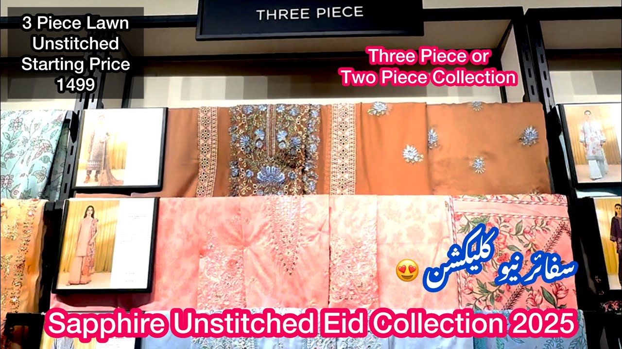 Sapphire lawn collection 2025 / Sapphire eid collection 2025 / sapphire sale today / sapphire sale