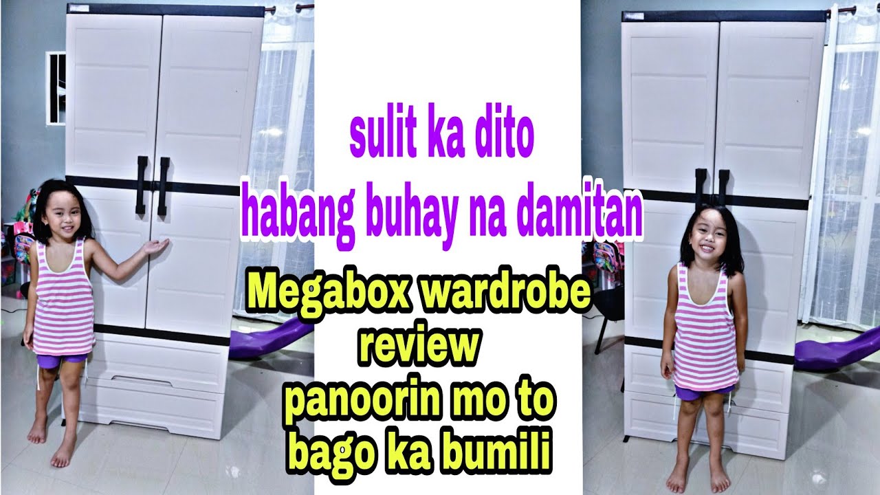 MegaBox Wardrobe Review Sulit ang 4k niyo dito pangmaTagalan na siya , ang sosyal 