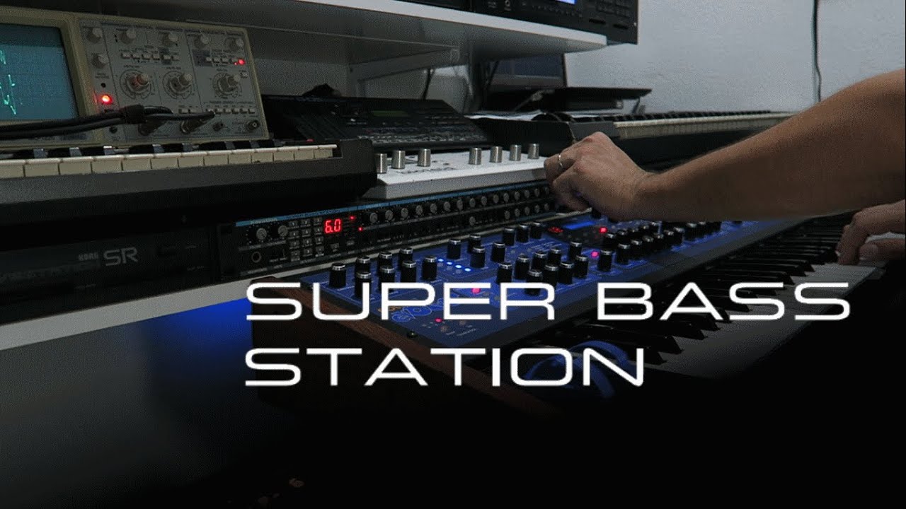 Novation Super BassStation (1997): Demo