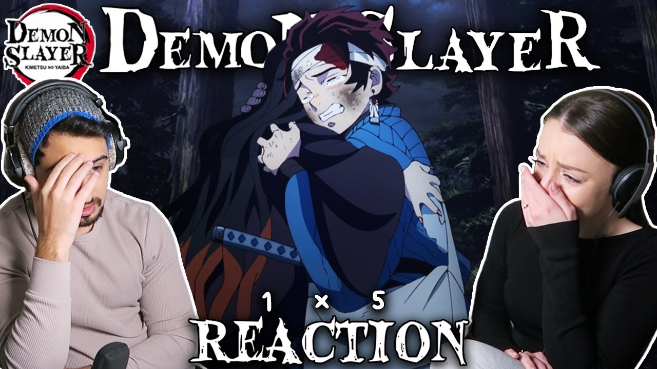 Demon Slayer 1x5 REACTION! | 