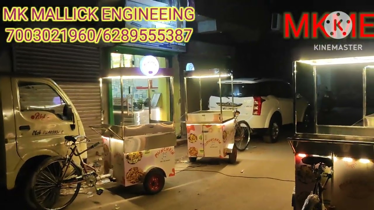 Cycle food cart or Street food cart