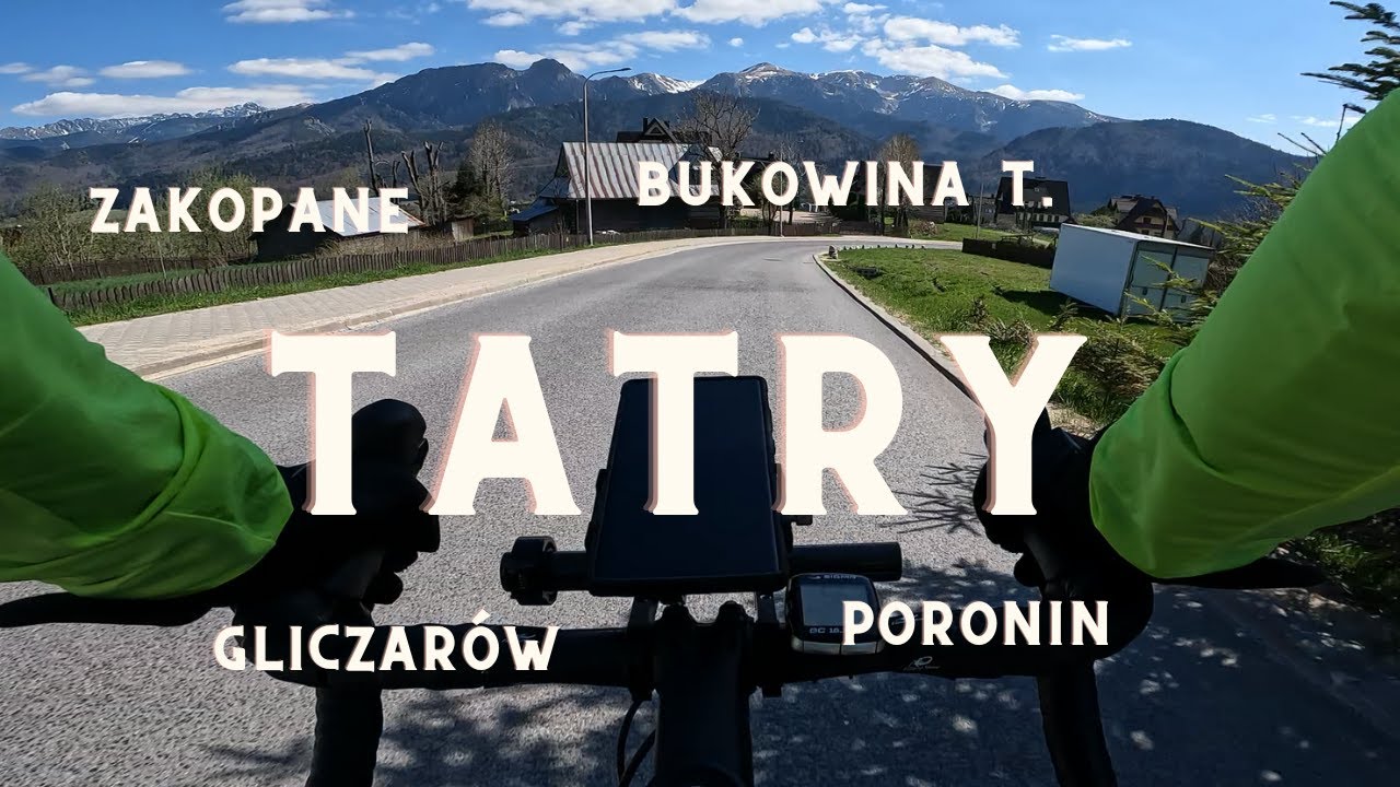 Tatry/Zakopane/Polska- 26.04.2025 Objazd ciekawszych miejsc, na szosie.