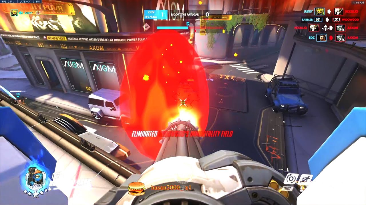 Dafran Carry Bastion Gameplay - Overwatch Season 31 Top 500