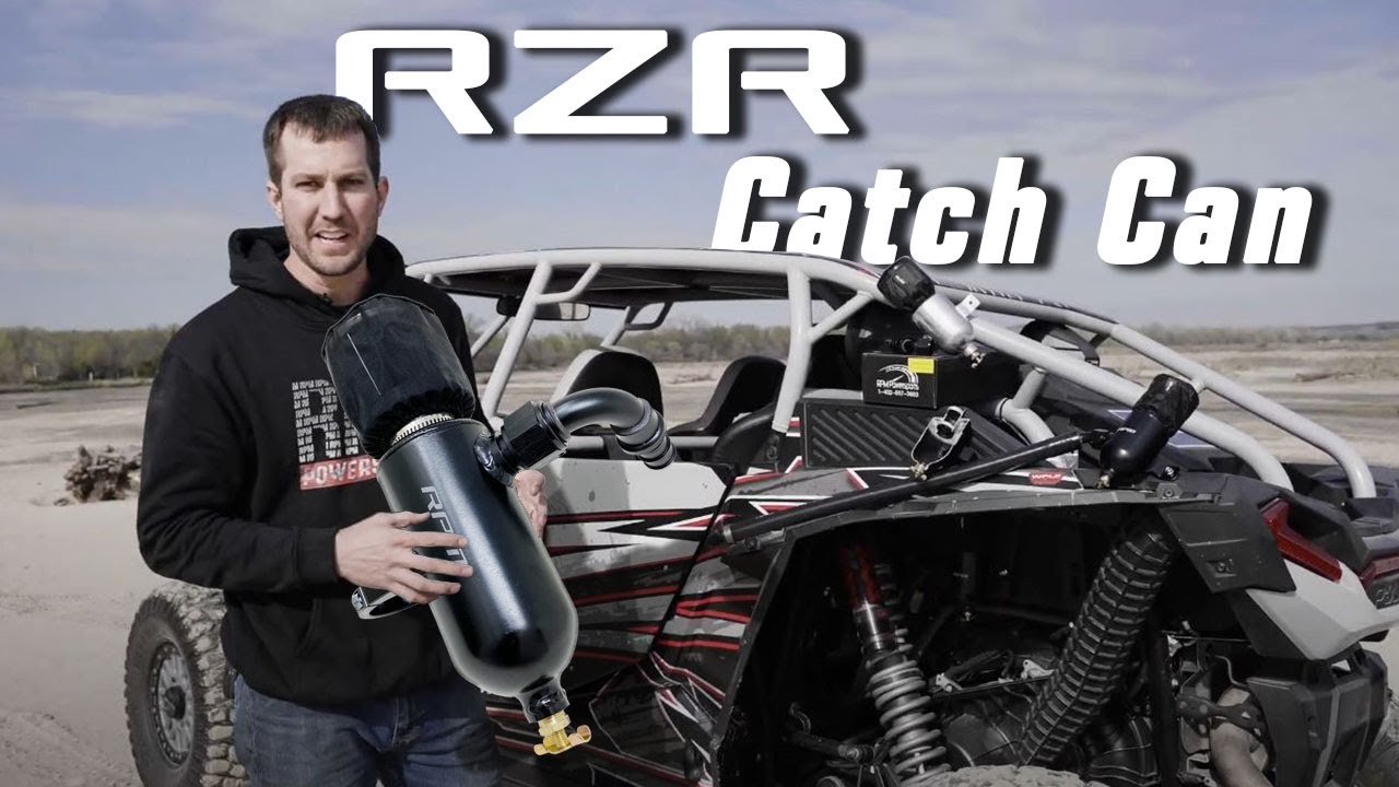 RZR Turbo XPT и маслоуловитель PRO от RPM SxS! Она настоящий маслоуловитель!