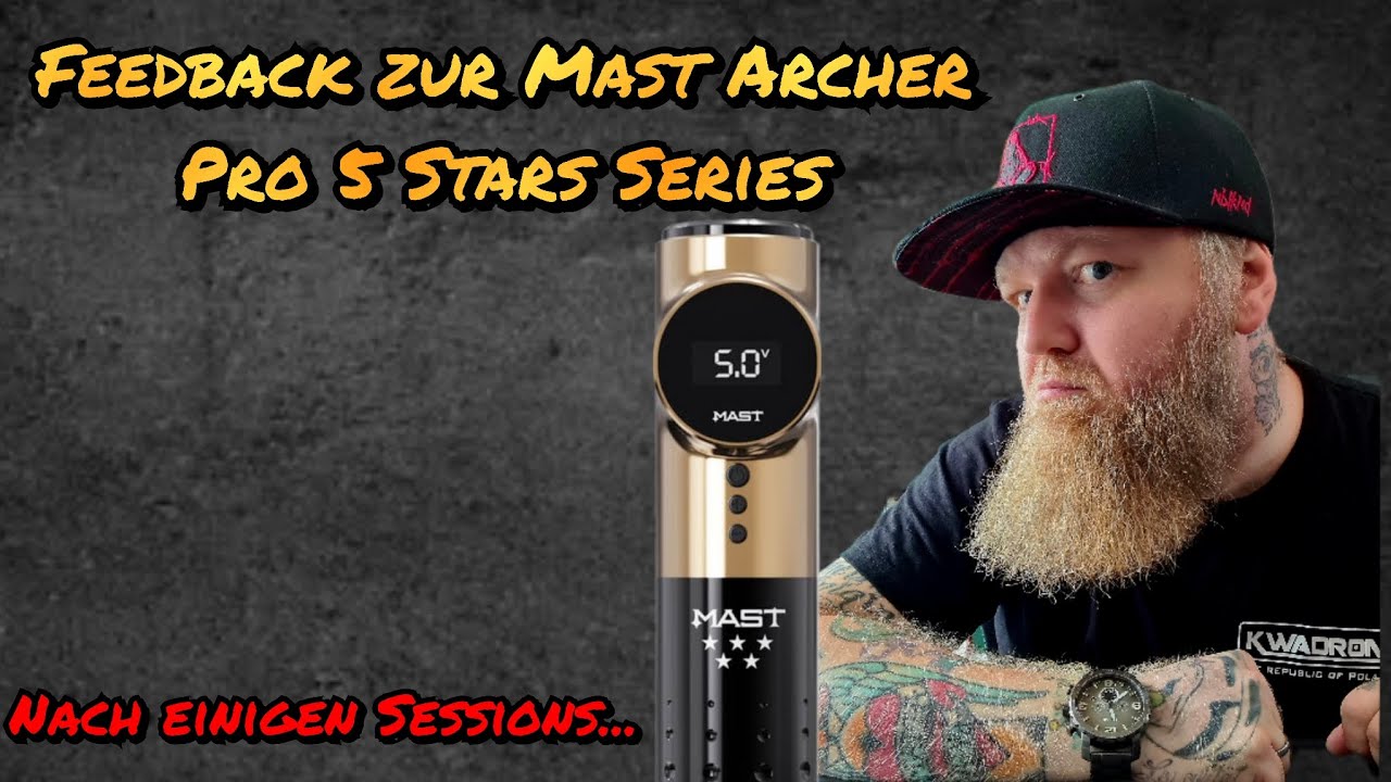 Feedback zur Mast Archer 5 Stars Series (Archer Pro) - Nach dem Unboxing folgt nun das Feedback!