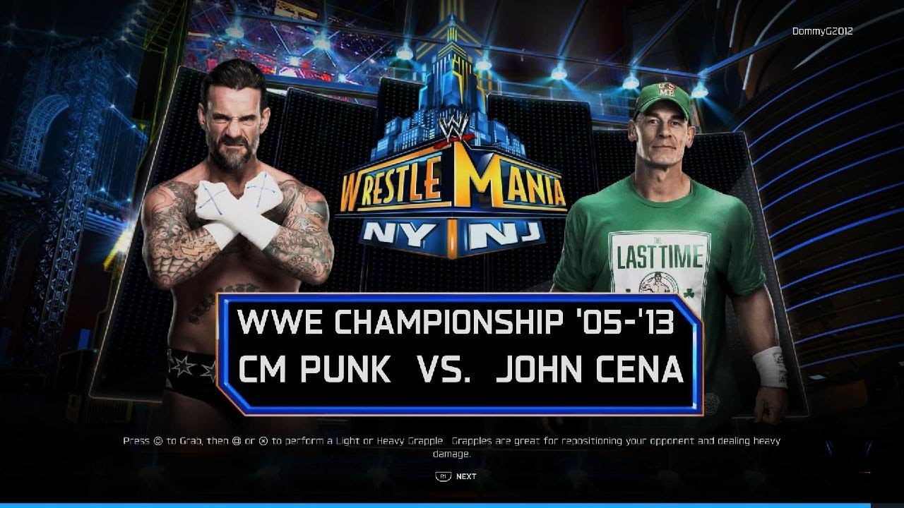 WWE 2K26 - CM Punk Vs John Cena