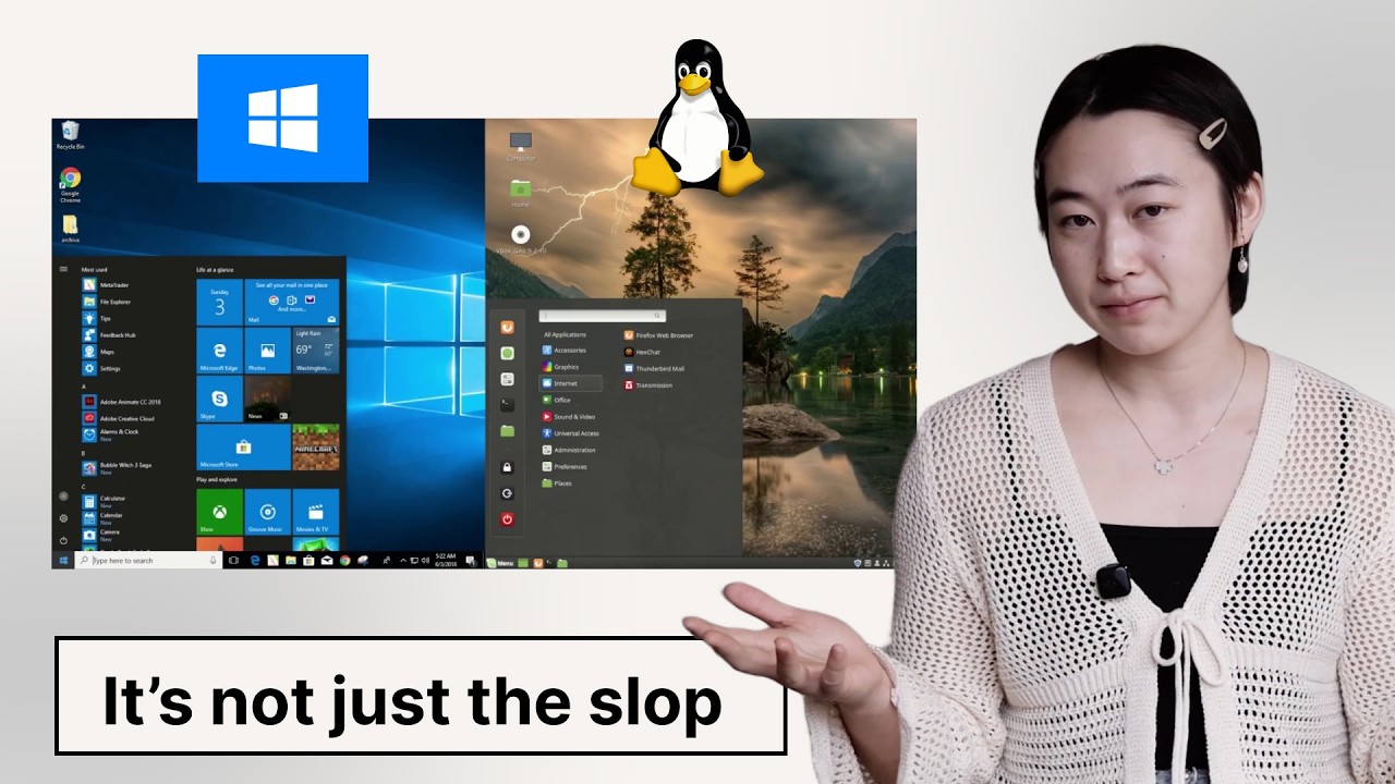 Ошибки в проектировании Windows, которые привели к миграции на Linux.