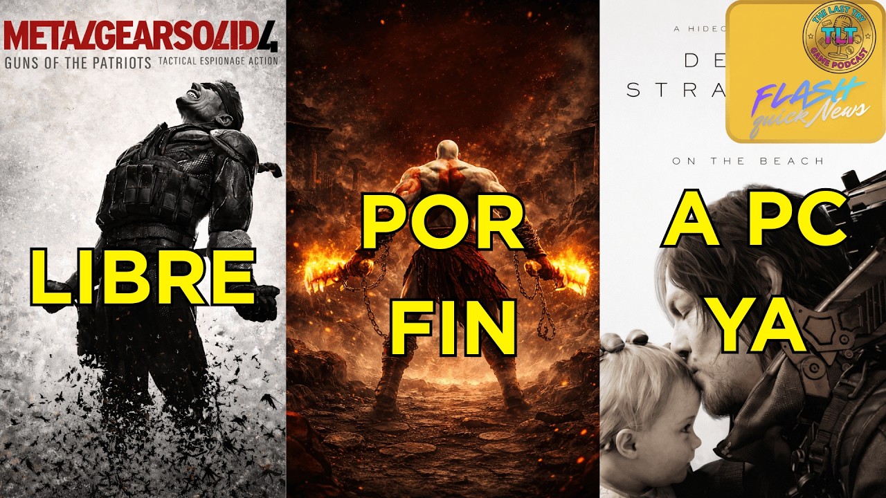 ¡MGS4 SALE DE PS3! Remake de God of War, Horizon 3 para PS6| Noticias Flash | The Last Try #12