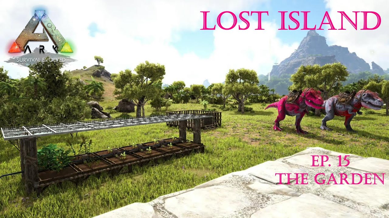 Ark Survival Evolved: Lost Island, эпизод 15: Сады и вольеры для жуков.