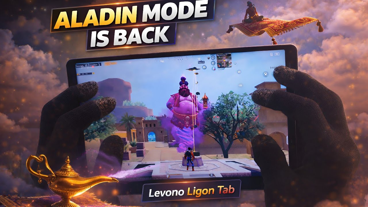 ALADDIN MODE is back 120fps test | PUBG/BGMI test in 2026 | BABA YAGA 99 