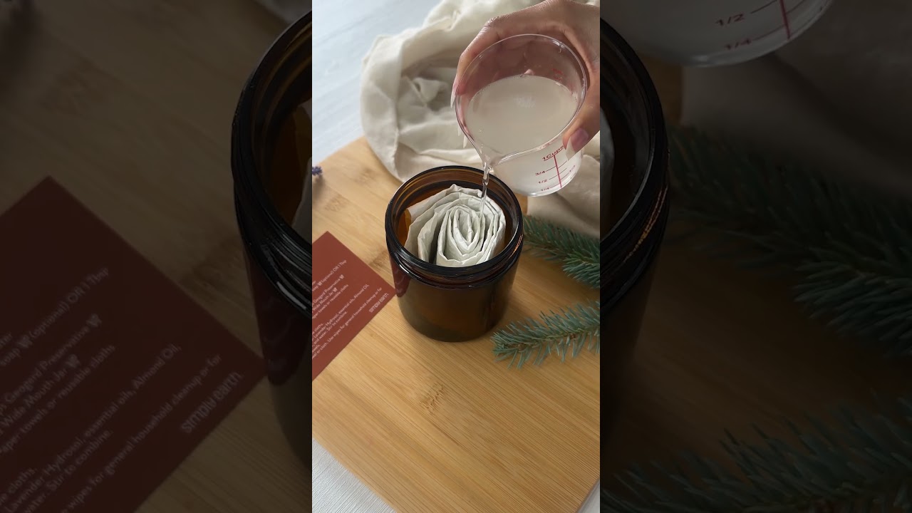 DIY Cleaning Wipes That Are Safe & Easy 🧴✨