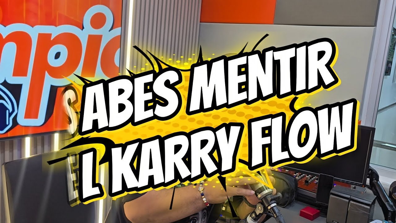 SABES MENTIR EL KARRY FLOW EN  OLIMPICA STEREO EN VIVO LOS DE LA X