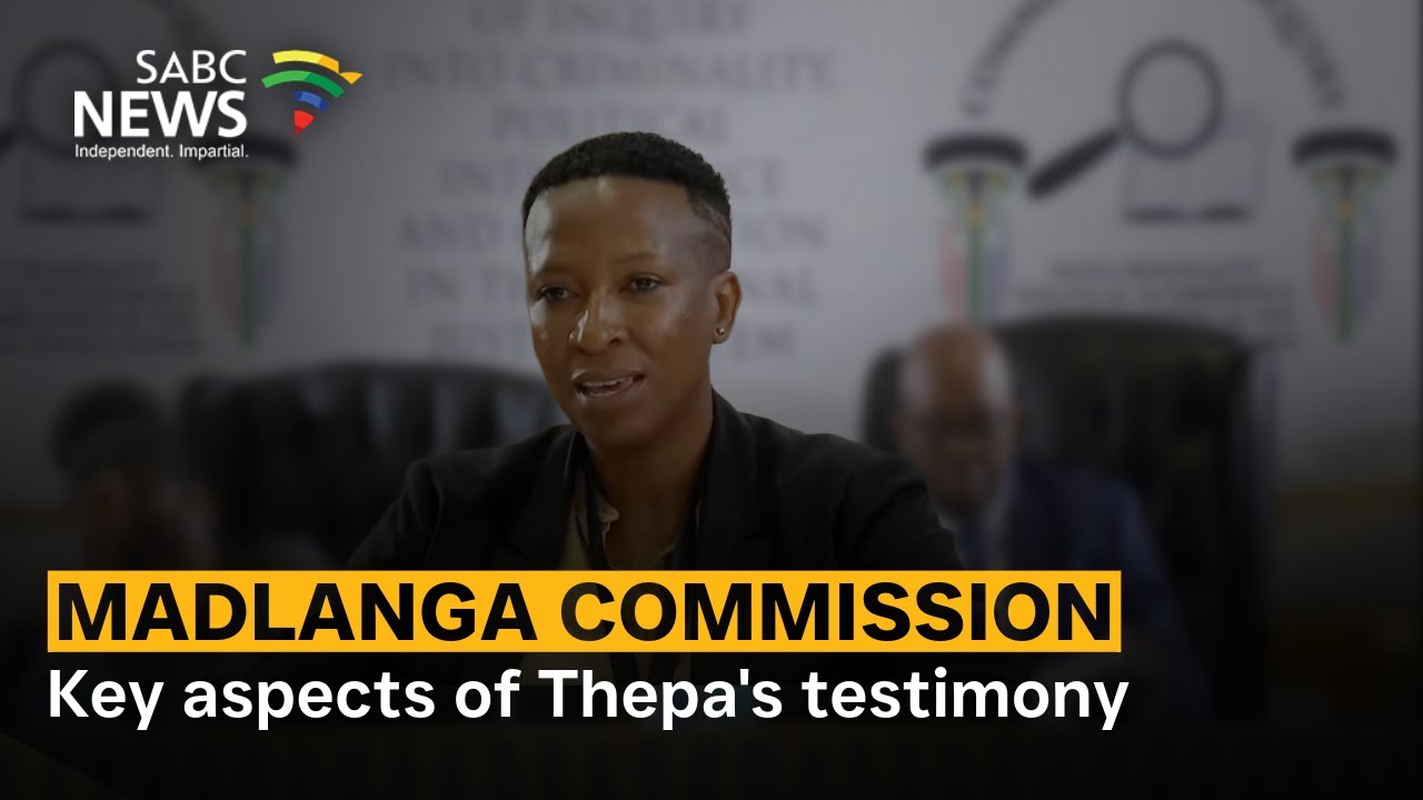 Madlanga Commission |  Key aspects of Thepa's testimony
