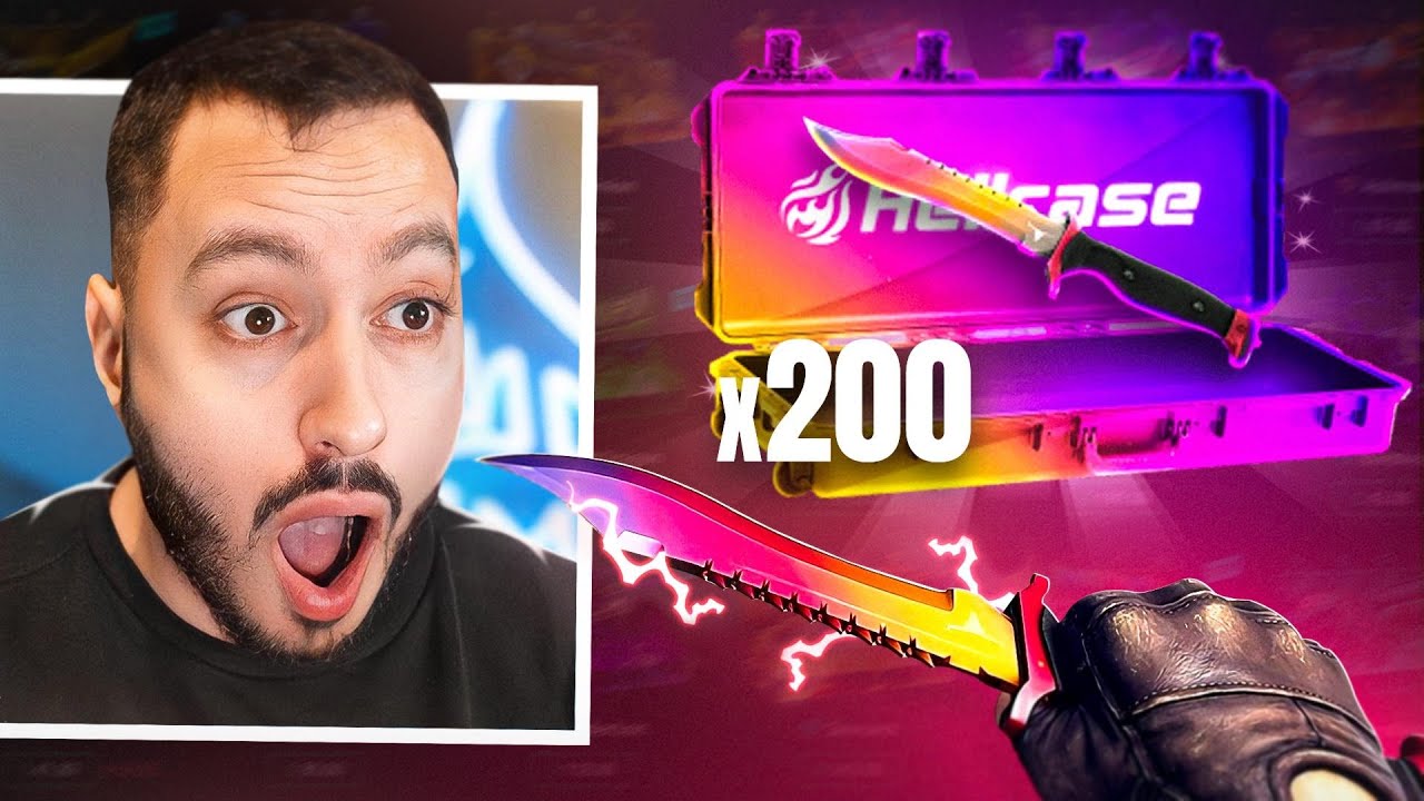 J'ouvre 200 case fade, voici le résultat