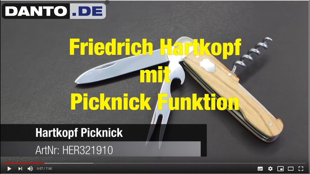 Picknick Taschenmesser von Friedrich Hartkopf