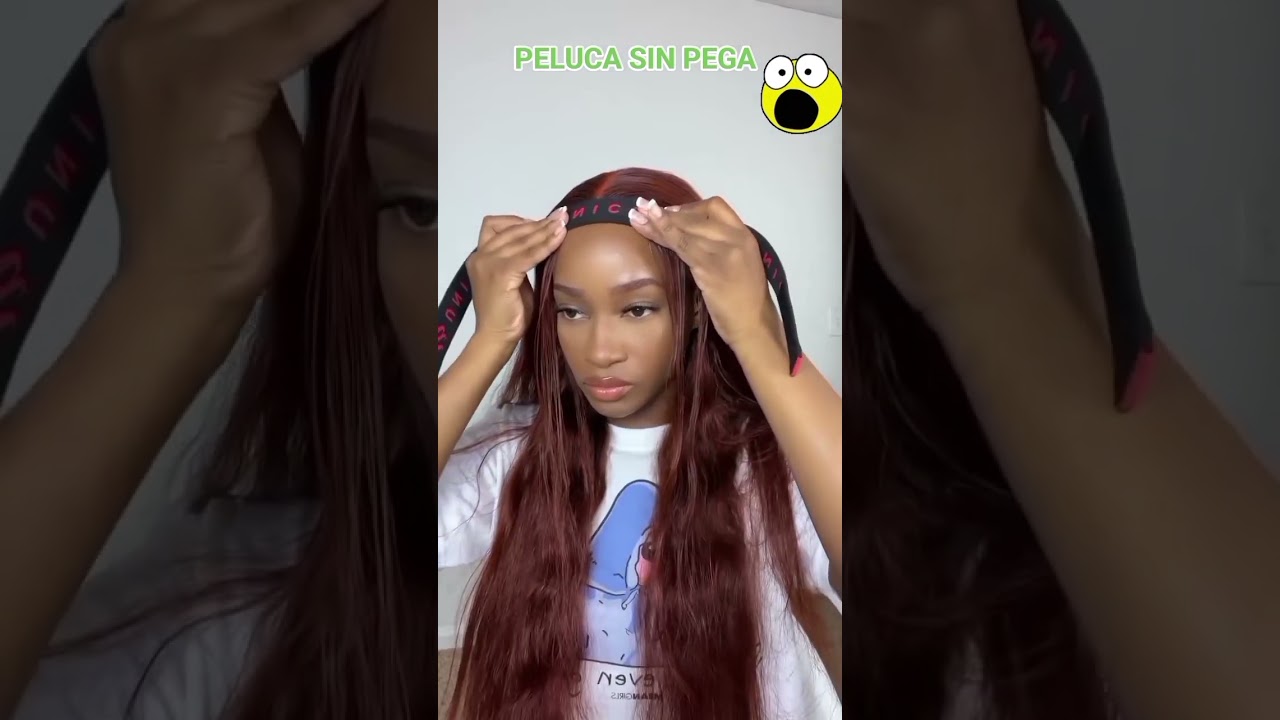 COMO instalar una peluca sin pegamento SUPER F&Aacute;CIL #hairstyle  #Wigs #pelucas #wigs