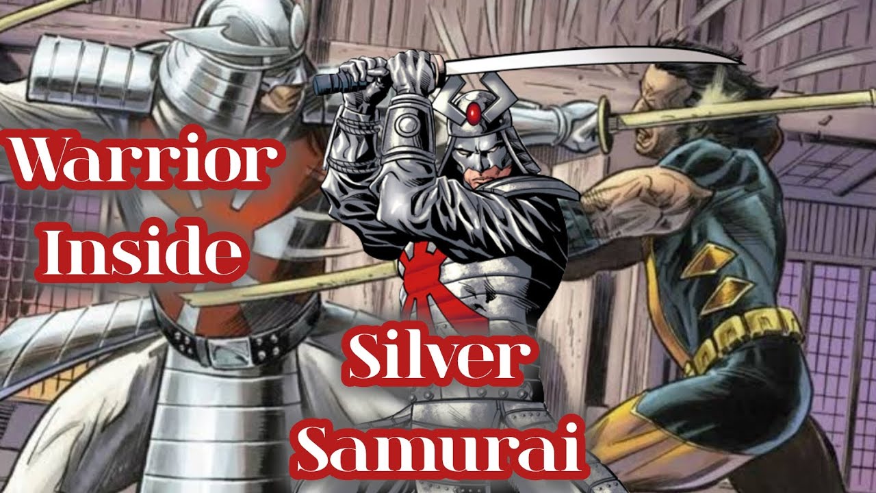 Silver samurai tribute warrior inside