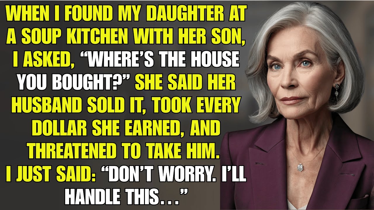I Found My Daughter At A Soup Kitchen With Her Son. I Asked 