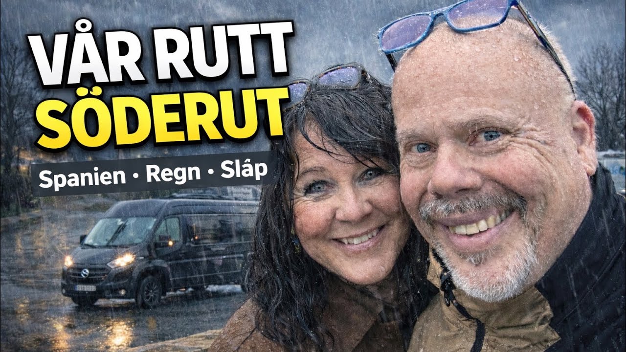 Husbil + Släp söderut genom Europa 🚐 Sjuka, inget wifi & stopp i Frankrike 🇫🇷 - GlampingExplorer.se