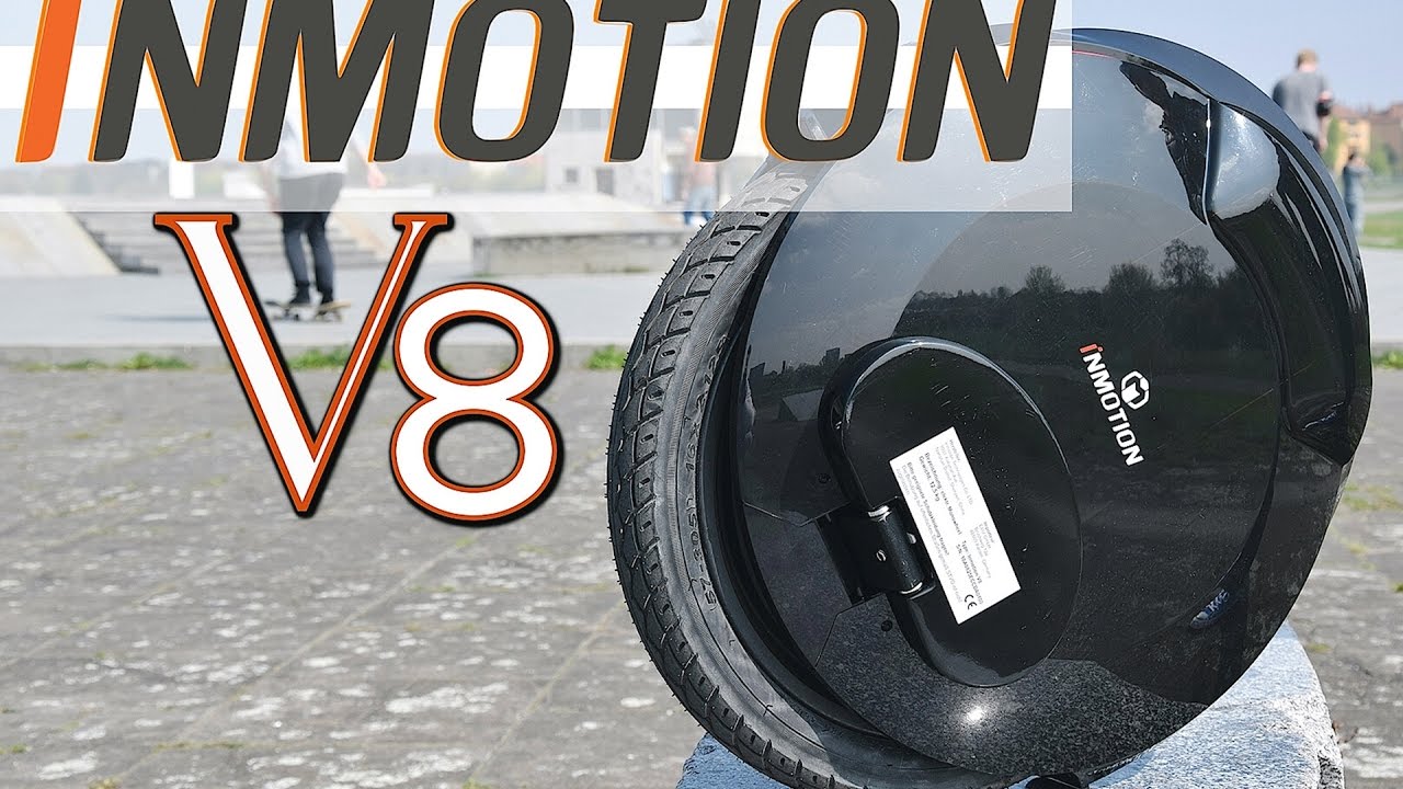 Inmotion V8, elektrisches Einrad, Tutorial, Test, Anleitung, Unboxing, Review (Deu,Ger)