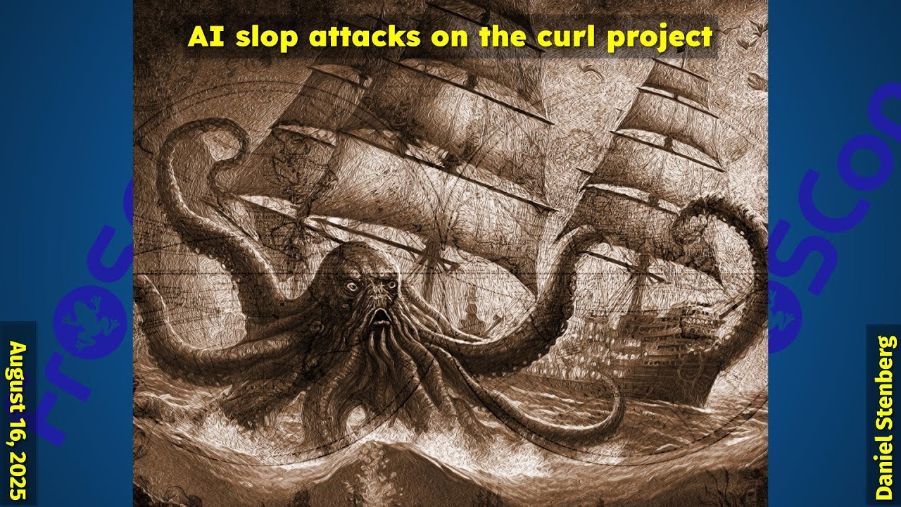 Атаки ИИ на проект curl — Дэниел Стенберг