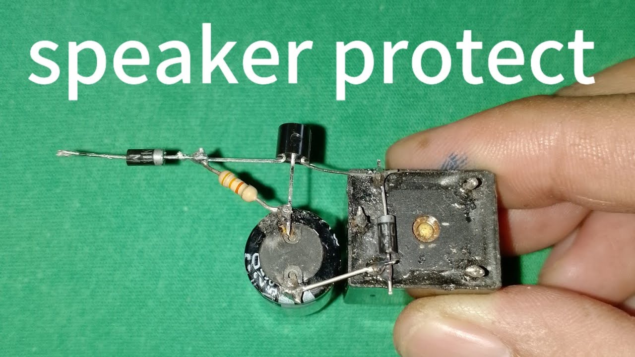 Paano gumawa ng speaker protect?