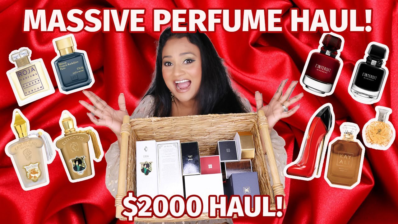 $2000 MASSIVE FRAGRANCE HAUL | 3 NEW RELEASES | ROJA, XERJOFF, MFK, GIVENCHY,  CH AND MORE!