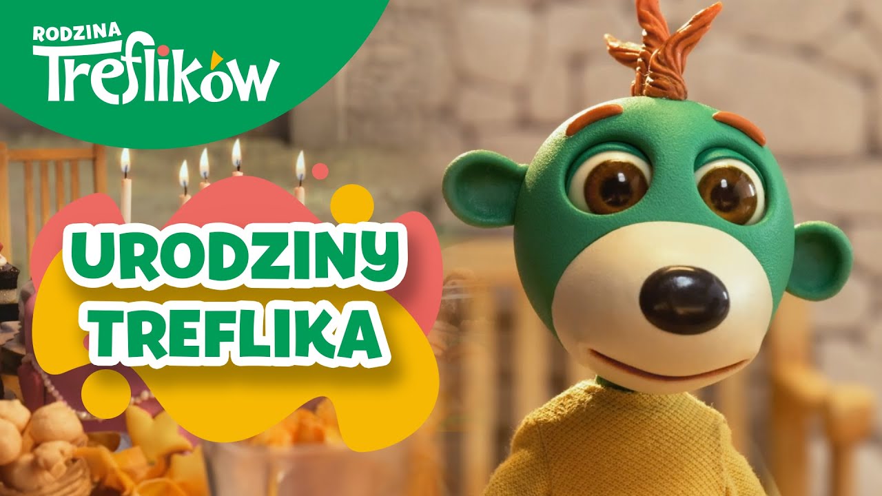 Bajki dla dzieci - RODZINA TREFLIKÓW - sezon 1 - odc. 5 - "Urodziny Treflika"