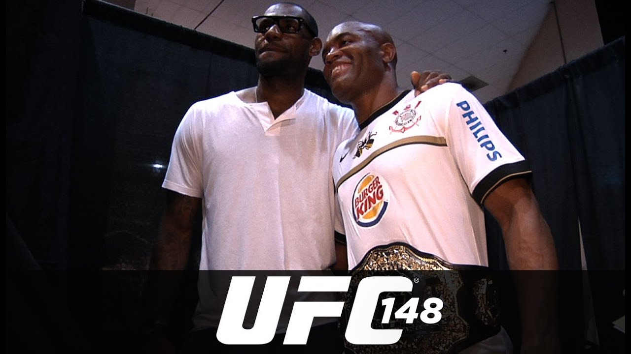UFC 148: Anderson Silva Backstage Interview