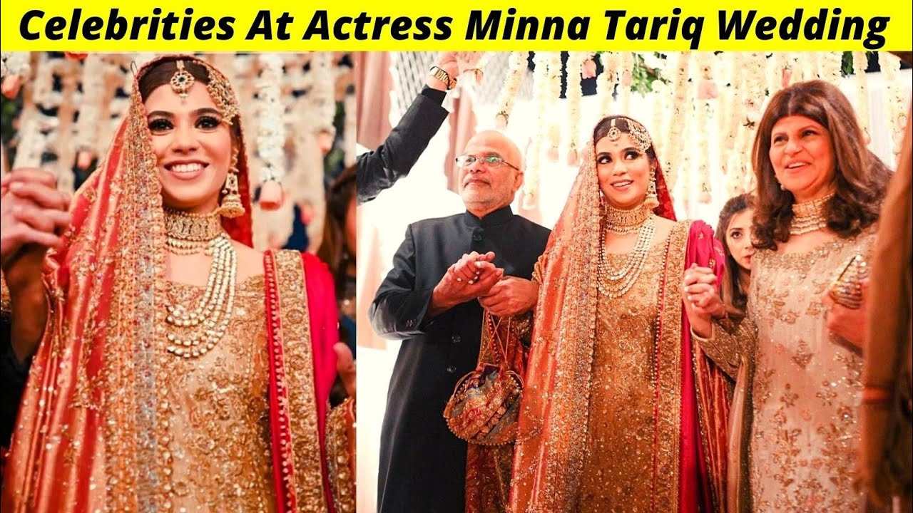 Celebrities At Minna Tariq Wedding | Actress Minna Tariq Wedding | Zaib Com