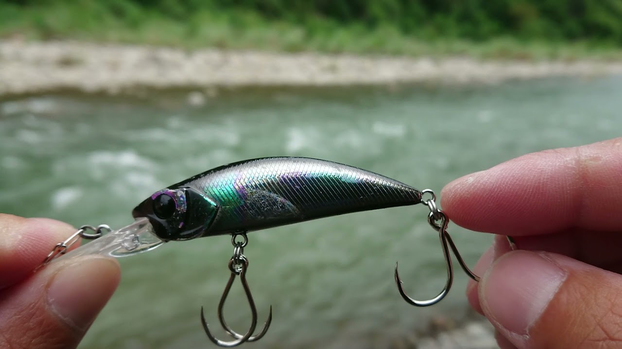 HR VALLEY HUNTER 溪谷獵人 MINNOW 60F 搭配 強化硬餌單鈎 VH-21【短片介紹】