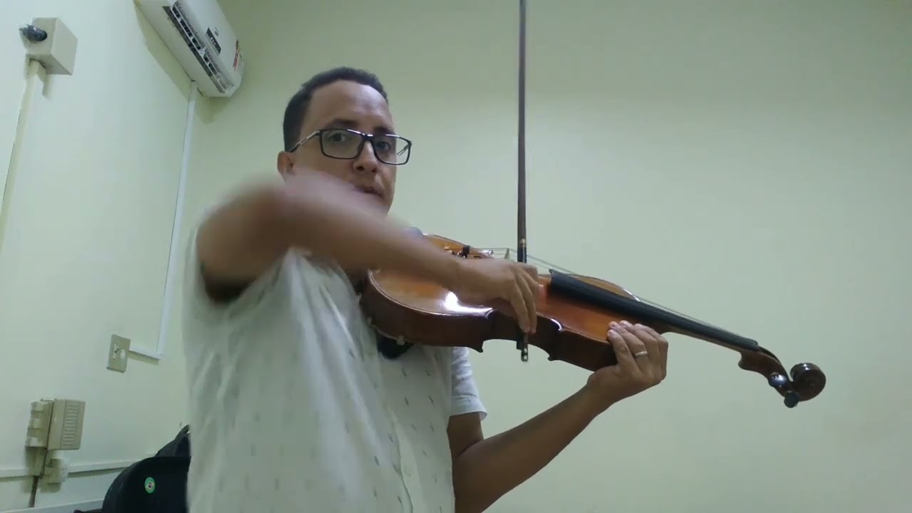 Como tirar som na Viola de arco  (Aula 10).