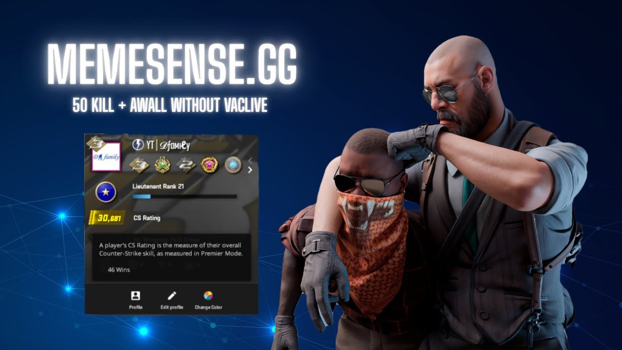 CS2 SEMI RAGE Cheating in Premier with MEMESENSE.GG (Best free CFG to reach 30K without VACLIVE)
