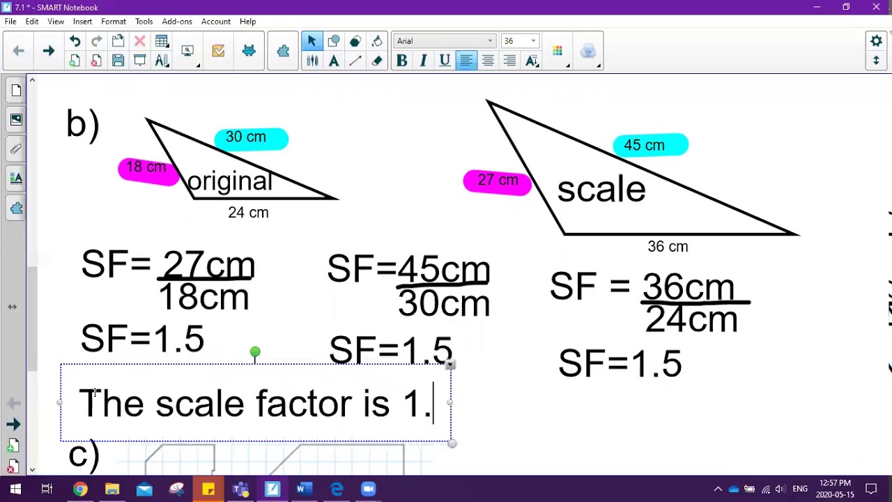 7.1 Scale Diagrams and Enlargements