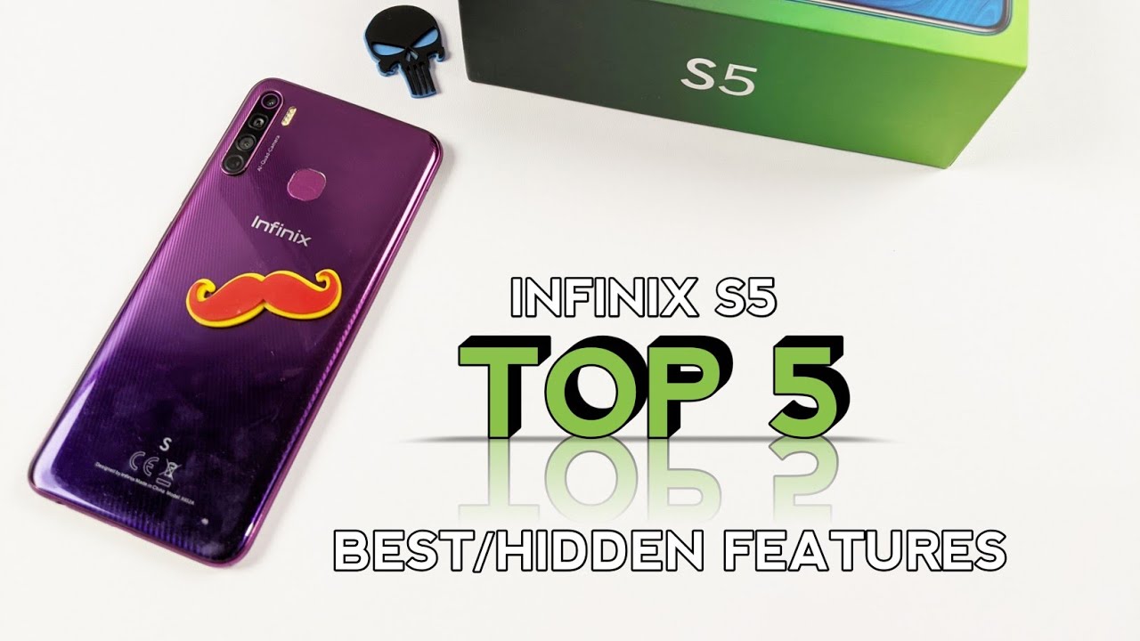 Infinix S5 Top 5 Best/Hidden Features | Tips and Tricks 2022