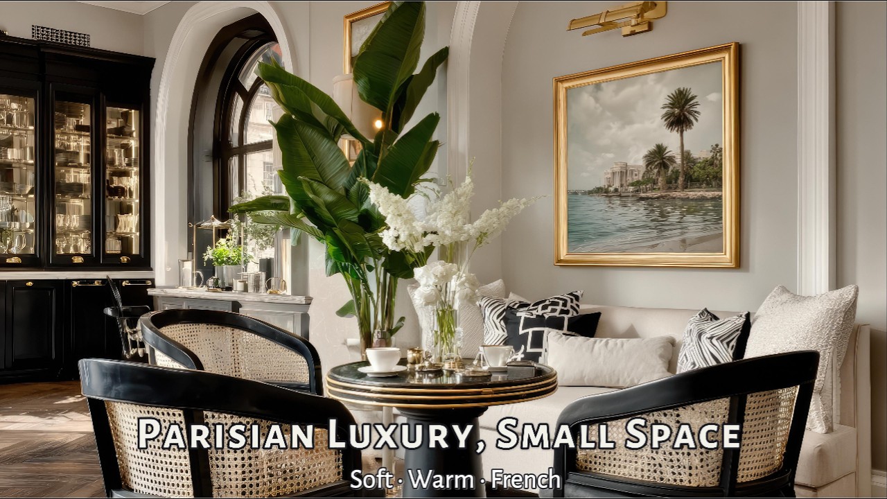 French Country Meets Parisian Elegance | Small Home Inspiration